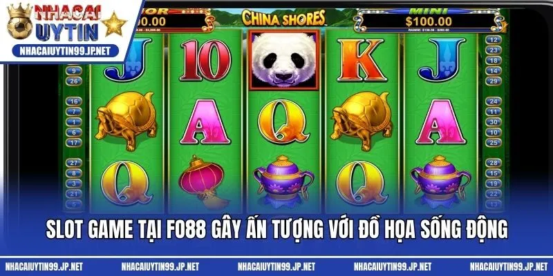 Slot game tại Fo88 gây ấn tượng với đồ họa sống động